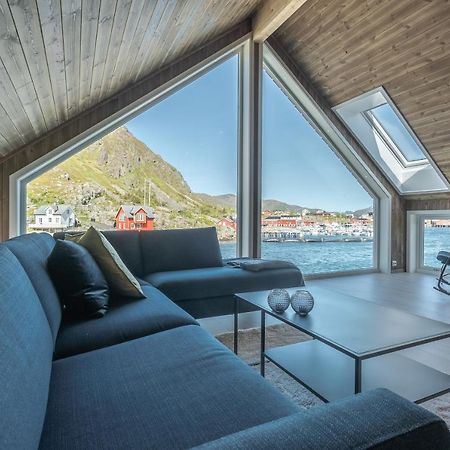 Seafront New Cabin In Lofoten Ballstad Exterior photo